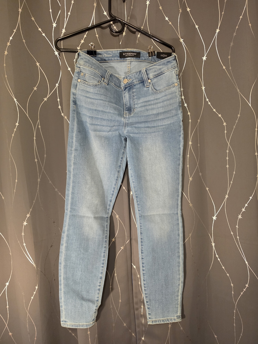 Liverpool Light Blue Skinny Ankle Women’s Jeans